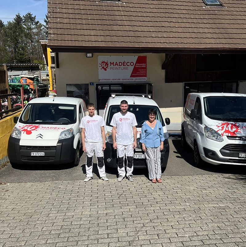 L'équipe Madéco Peinture