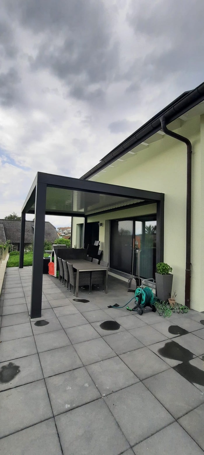 Rénovation de façade par Madéco Peinture dans le canton de Fribourg