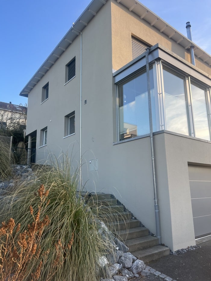 Rénovation façade — avant/après