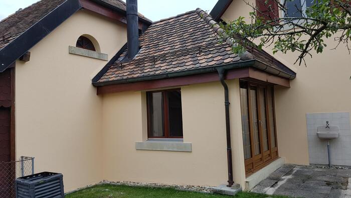 Rénovation de façade par Madéco Peinture dans le canton de Fribourg