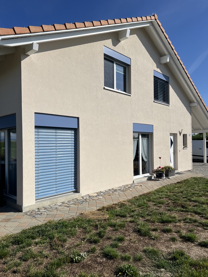 Crépissage de façade