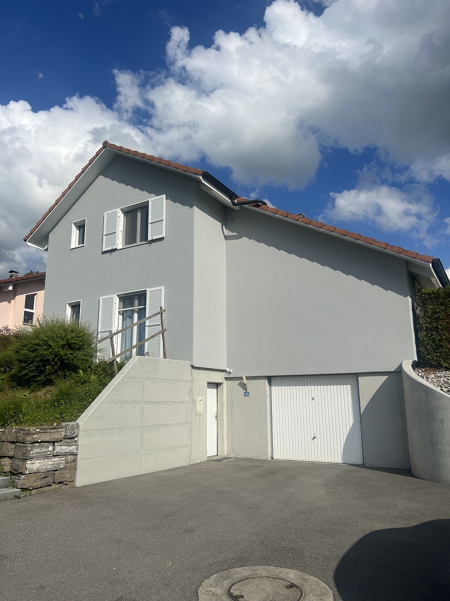 Peinture extérieure de façade