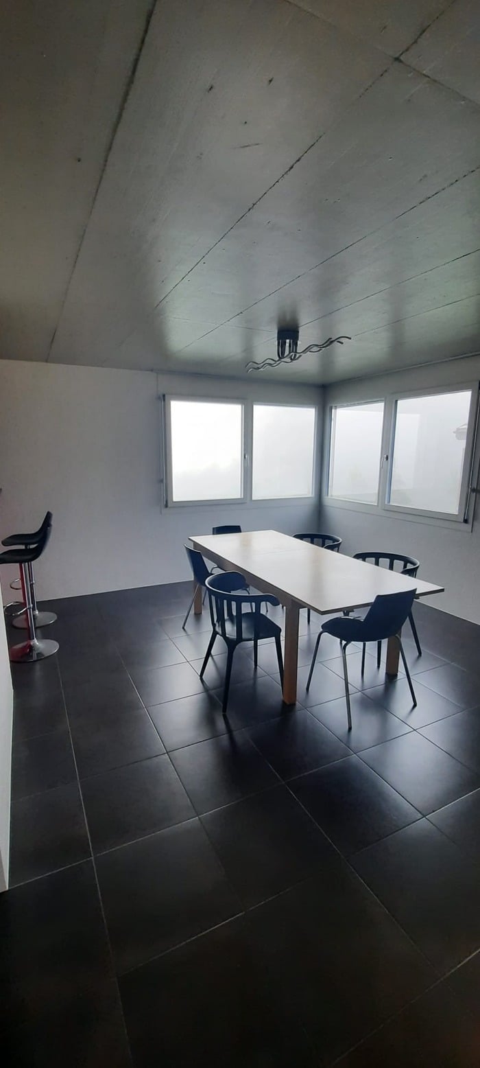 Peinture intérieure réalisée par Madéco Peinture dans le canton de Fribourg