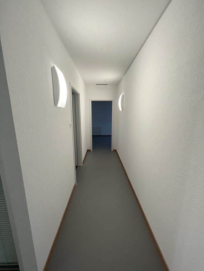 Peinture intérieure réalisée par Madéco Peinture dans le canton de Fribourg